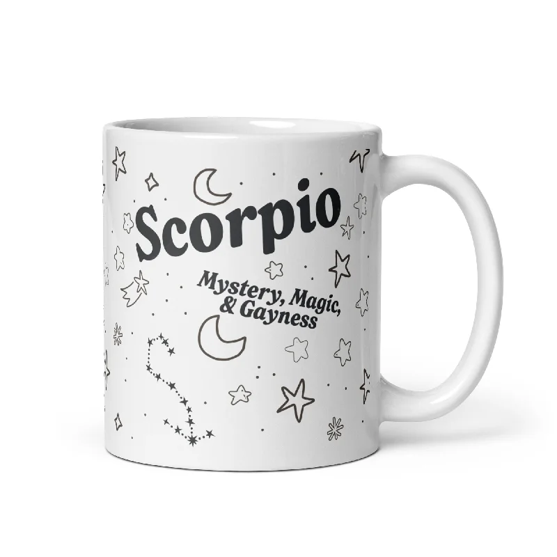 Scorpio Mystery, Magic, and Gayness Mug