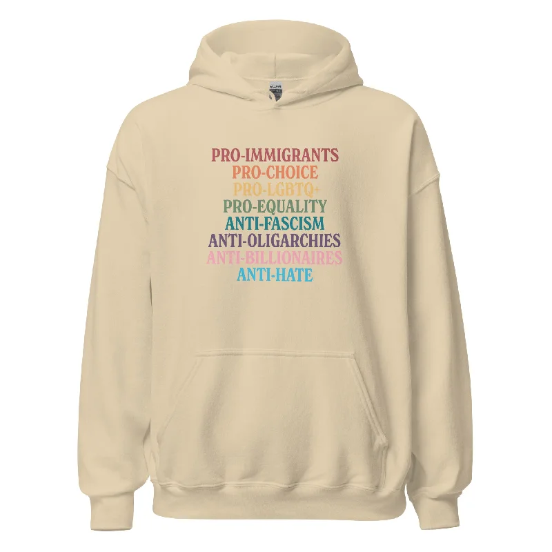 Best hoodies for transgender pride month--Pro-Immigrants. Pro-Choice. Pro-LGBTQ. Pro-Equality. Anti-Fascism. Anti-Oligarchies. Anti-Billionaires. Anti-Hate. Unisex Hoodie. Best hoodies for transgender pride month--Pro-Immigrants. Pro-Choice. Pro-LGBTQ. Pro-Equality. Anti-Fascism. Anti-Oligarchies. Anti-Billionaires. Anti-Hate. Unisex Hoodie.