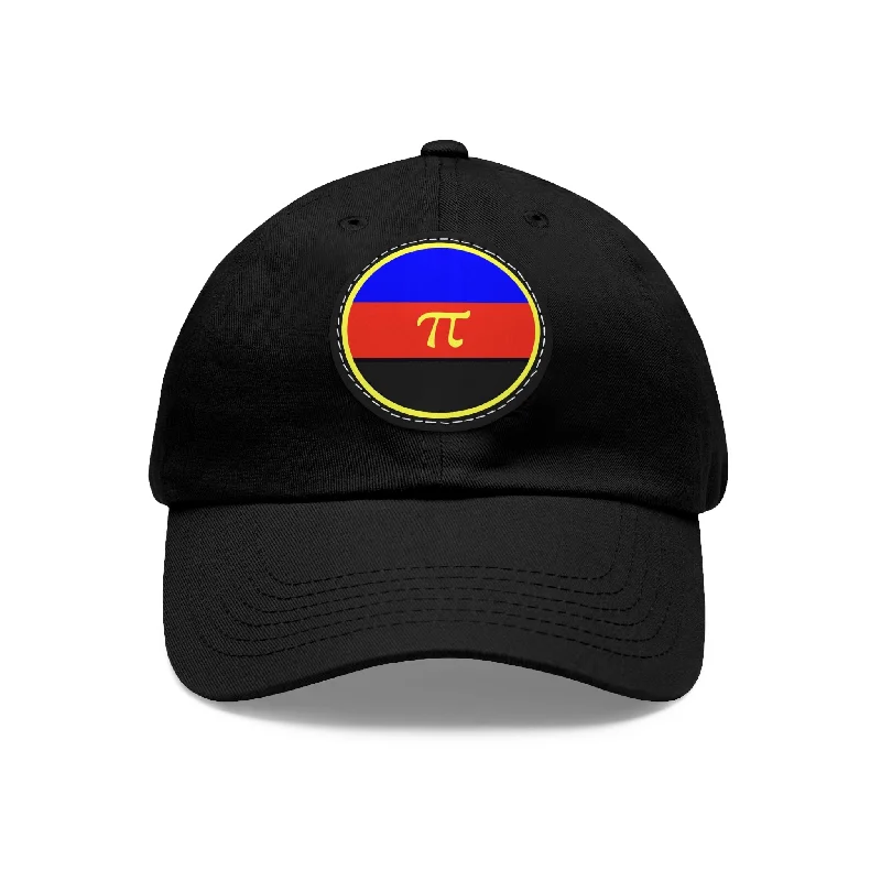 Polyamorous Polyamory Pride Hat with Round Patch