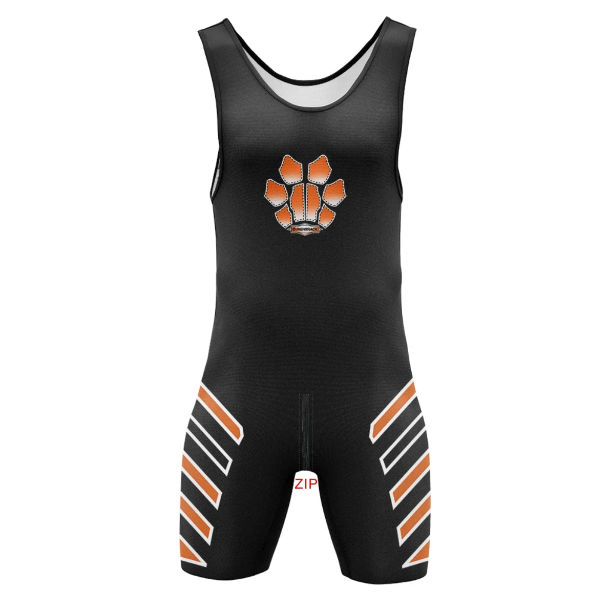 Black and Orange