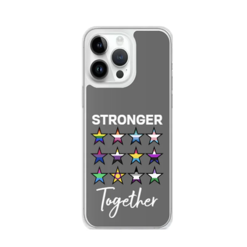 LGBTQ Pride Apple iPhone Case - Stronger Together