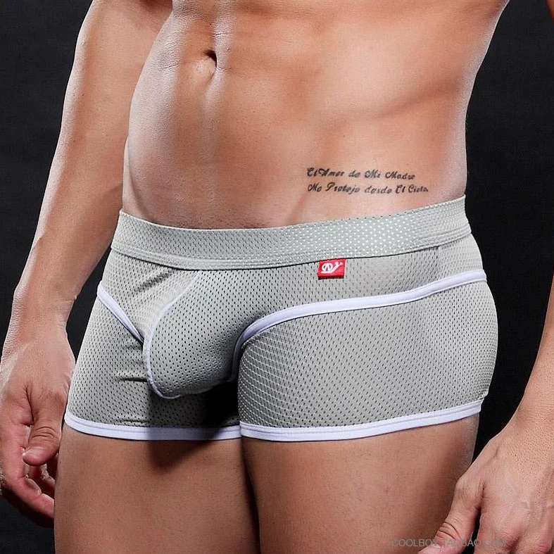 WJ Gay Men's Mesh Boxer Briefs