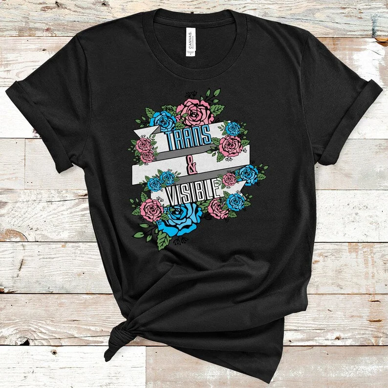 Graphic pride t-shirts with subtle rainbow flag details--Transgender Clothing, Trans Pride LGBTQ Shirt, Trans Clothing Pride Shirt, LGBT Shirt Graphic pride t-shirts with subtle rainbow flag details--Transgender Clothing, Trans Pride LGBTQ Shirt, Trans Clothing Pride Shirt, LGBT Shirt
