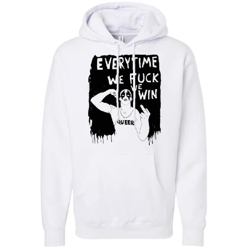 Hoodies with love wins and pride slogans--HOMO RIOT + Adam’s Nest Hoodie - The Center Hoodies with love wins and pride slogans--HOMO RIOT + Adam’s Nest Hoodie - The Center