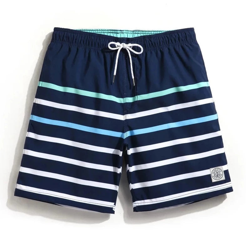 Horizon Hues Striped Board Shorts