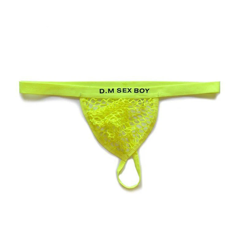 Men’s D.M. Sex Boy Fishnet Thong