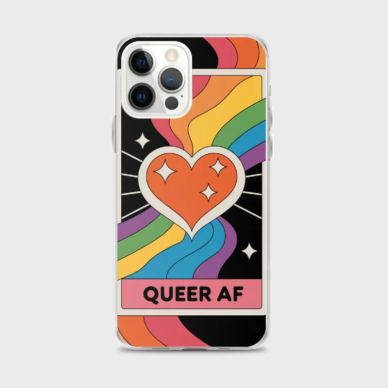 Queer AF Tarot Clear Case for iPhone®
