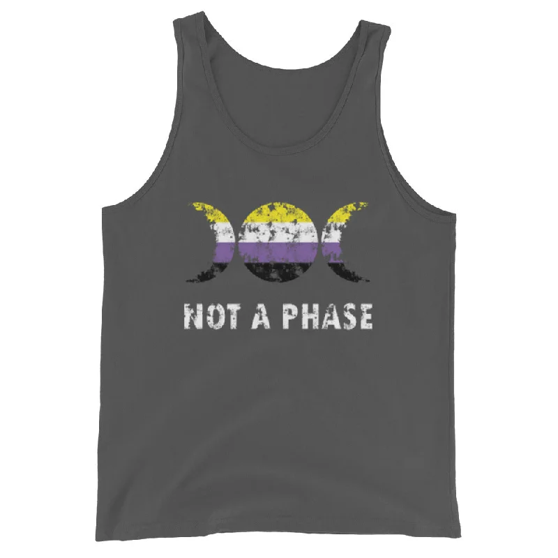 Nonbinary Enby Pride Tank Top - Not A Phase