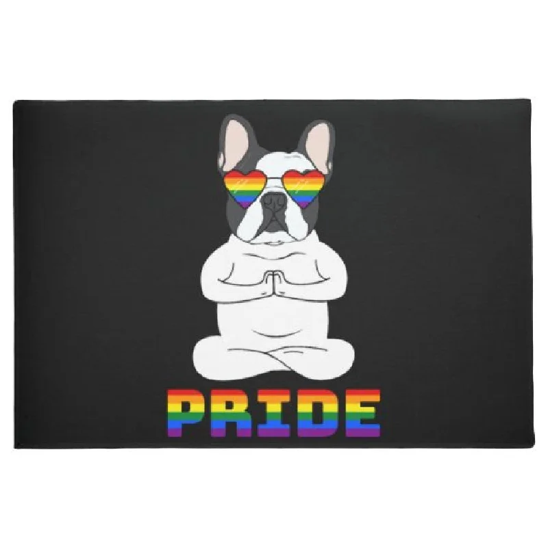 LGBT Doormat Yoga Pride Lgbt Rights Doormat, Home Decorative Welcome Doormat