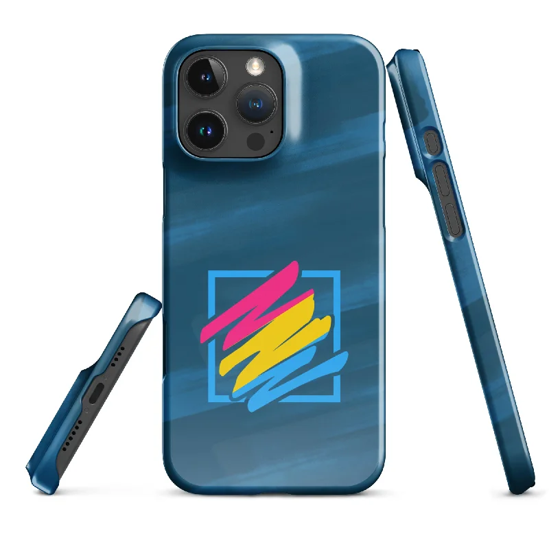 Blue Pan Pride iPhone® Case