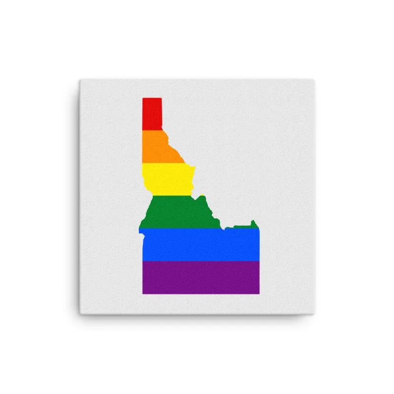 Idaho LGBTQ Pride Canvas Wall Art