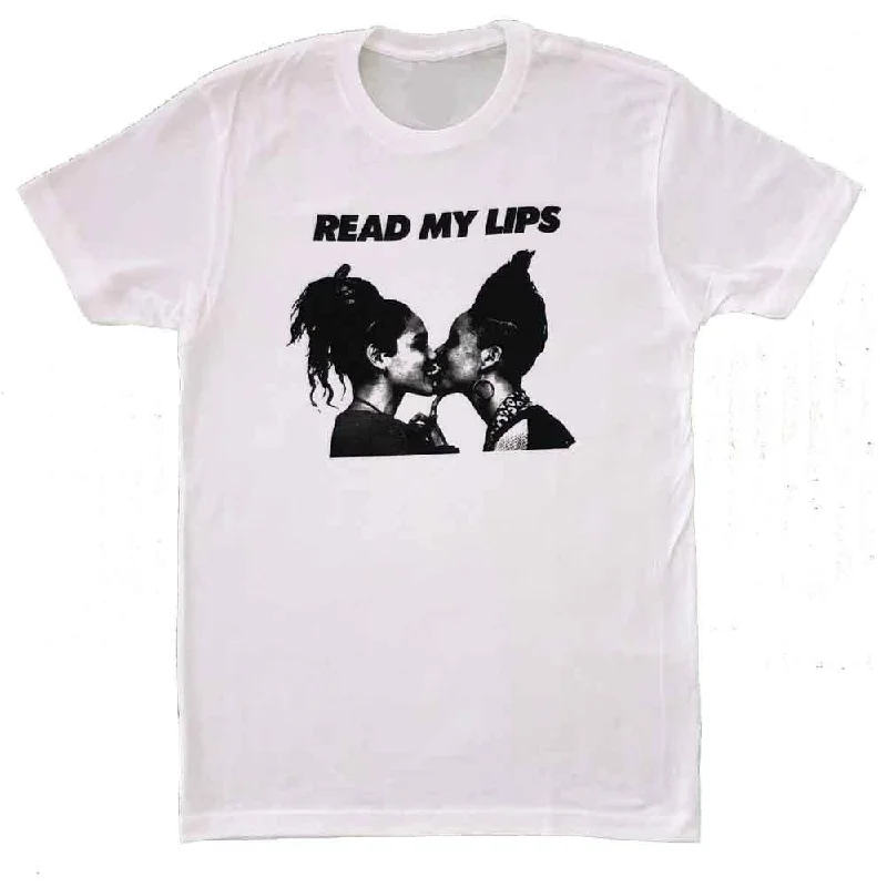 Read My Lips Women T-Shirt - Rainbow Railroad