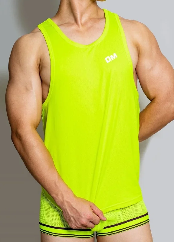DM Men's Mesh Muscle Tank Tops