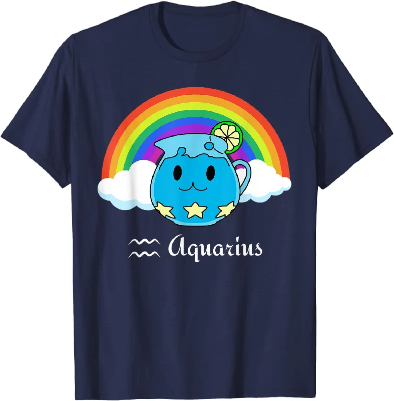 Funny Gay Pride Shirt, Aquarius Horoscope LGBT Lesbian Pride T-Shirt