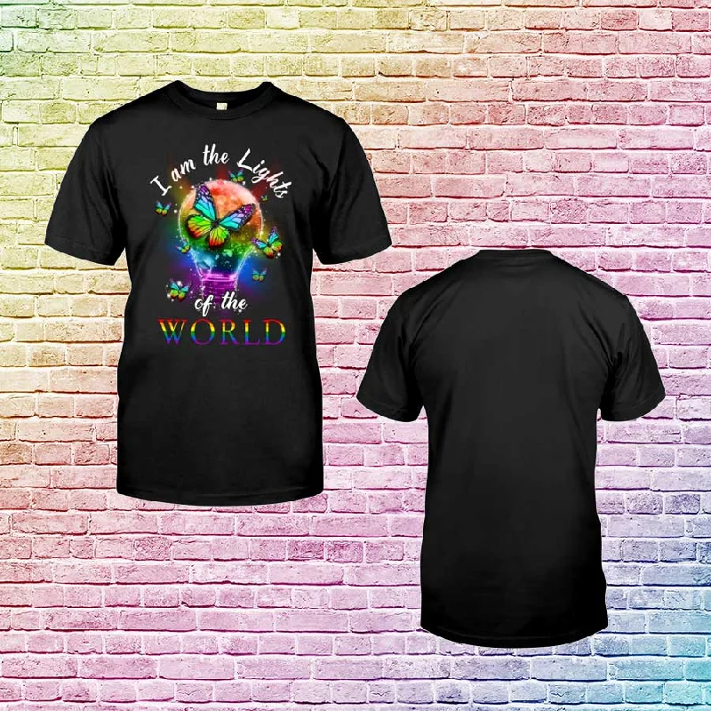 Lgbt I Am The Light Of The World Tee Shirt, Proud Gaymer Shirt, Proud To Be Lesbian Shirt Lgbt I Am The Light Of The World Tee Shirt, Proud Gaymer Shirt, Proud To Be Lesbian Shirt