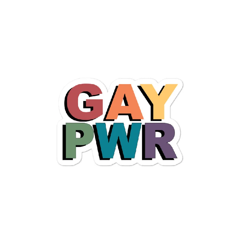 GAY PWR Stickers