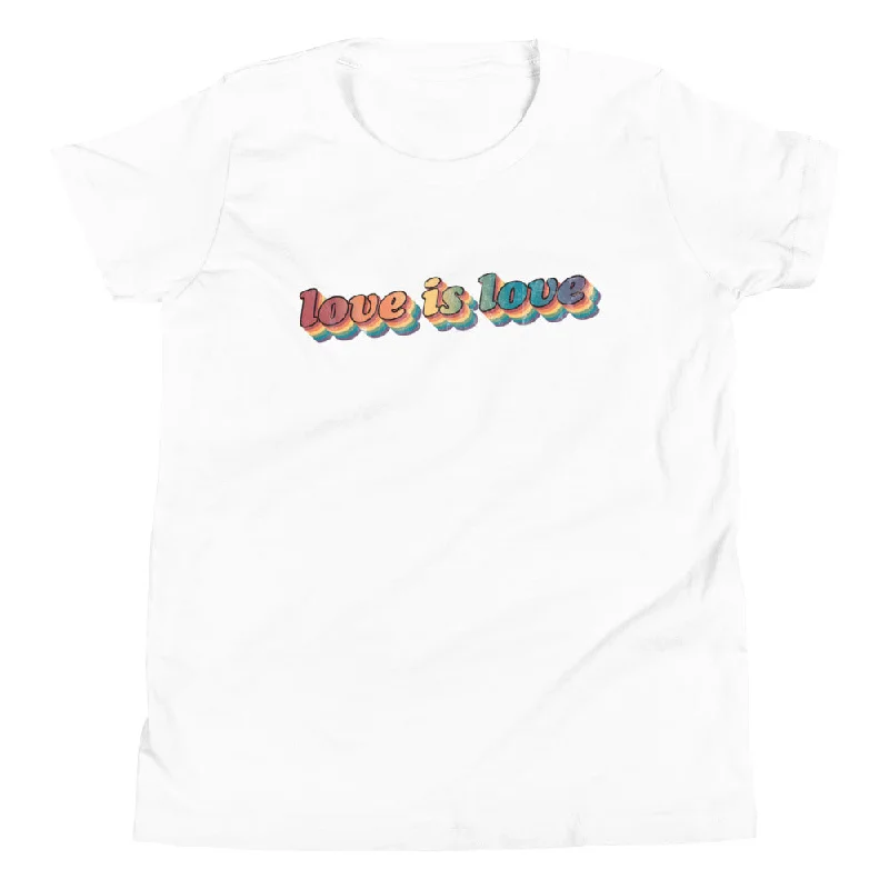 Retro Love is Love Youth T-Shirt