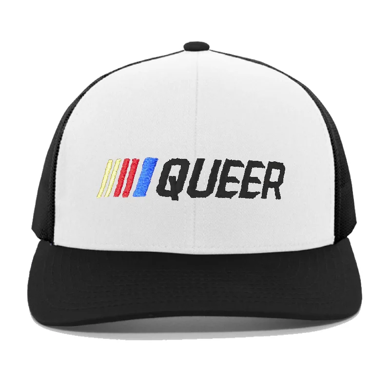 Stripe Queer Mesh Snapback - Trevor Project