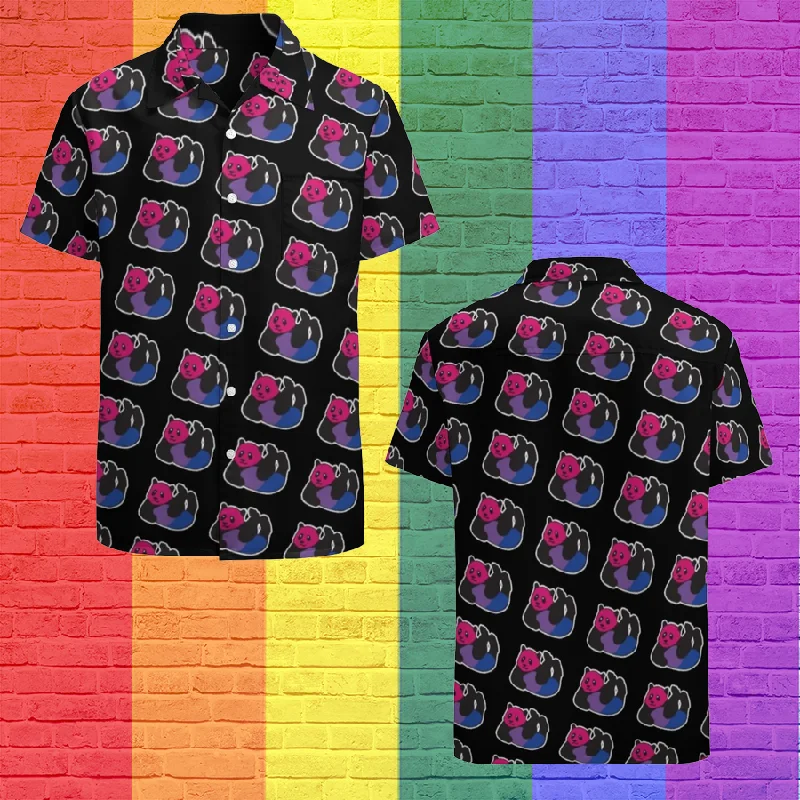 Bisexual Panda Lgbt Pride Hawaiian Vintage Shirt Mens Button Down Plus Size Tropical Hawaii Beach Shirts Bisexual Panda Lgbt Pride Hawaiian Vintage Shirt Mens Button Down Plus Size Tropical Hawaii Beach Shirts
