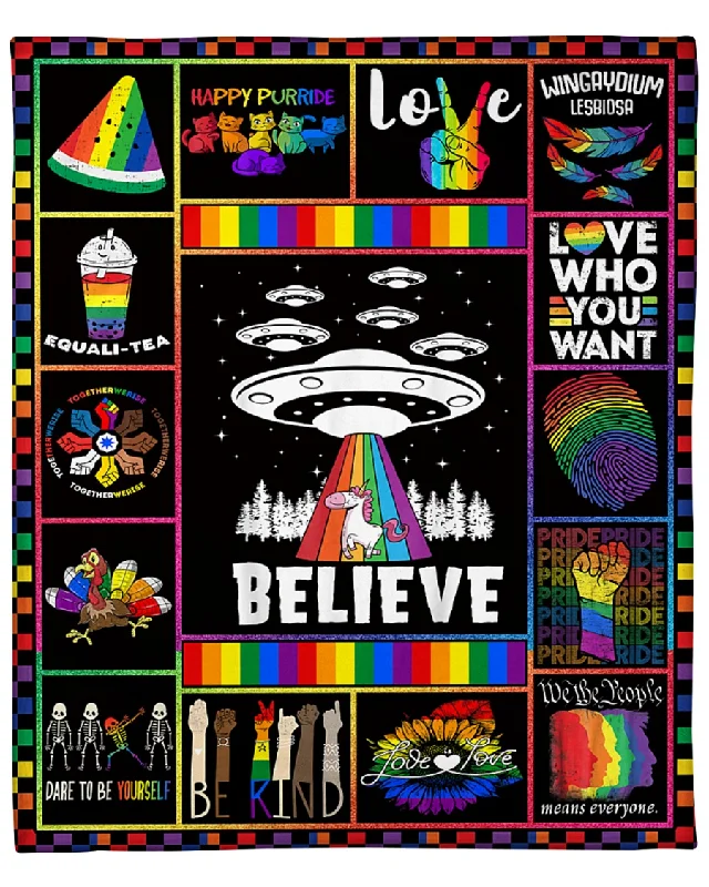 Sunflower Rainbow Pride Blanket For Equality, Dare To Be Yourself, Happy Purride Blanket For Lgbt Friend Sunflower Rainbow Pride Blanket For Equality, Dare To Be Yourself, Happy Purride Blanket For Lgbt Friend