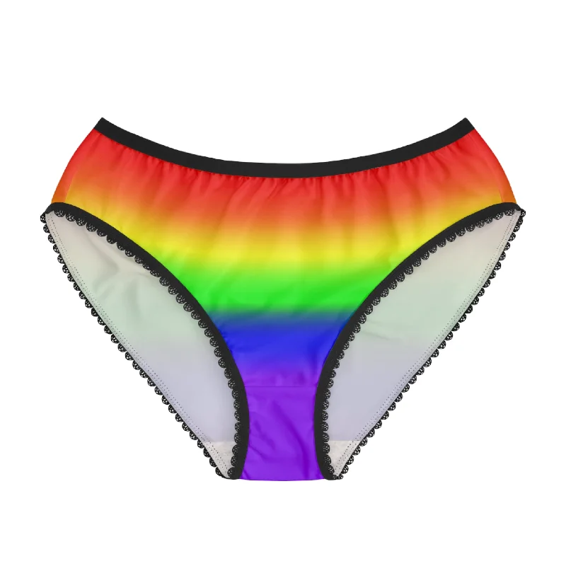 LGBTQ Pride Women's Bikini Briefs Panties - Rainbow