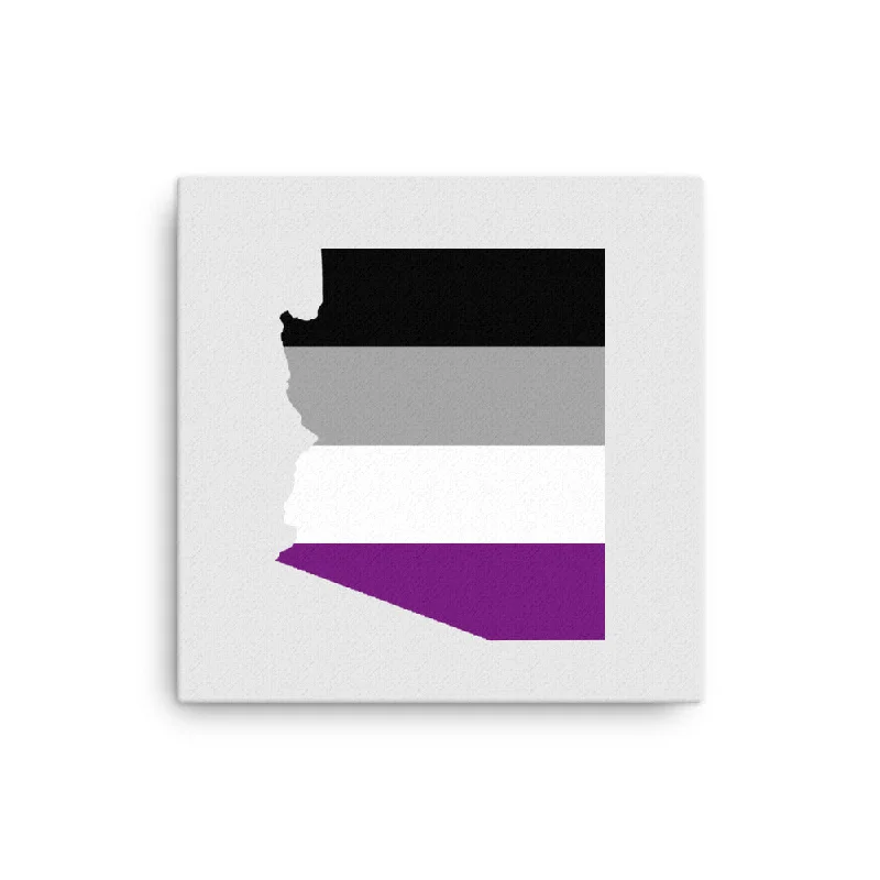Arizona Asexual Pride Canvas Wall Art