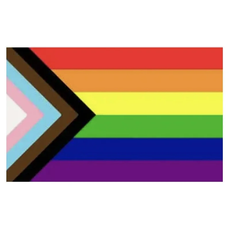 LGBTQ Pride Flag 3x5 - Progress Pride Daniel Quasar