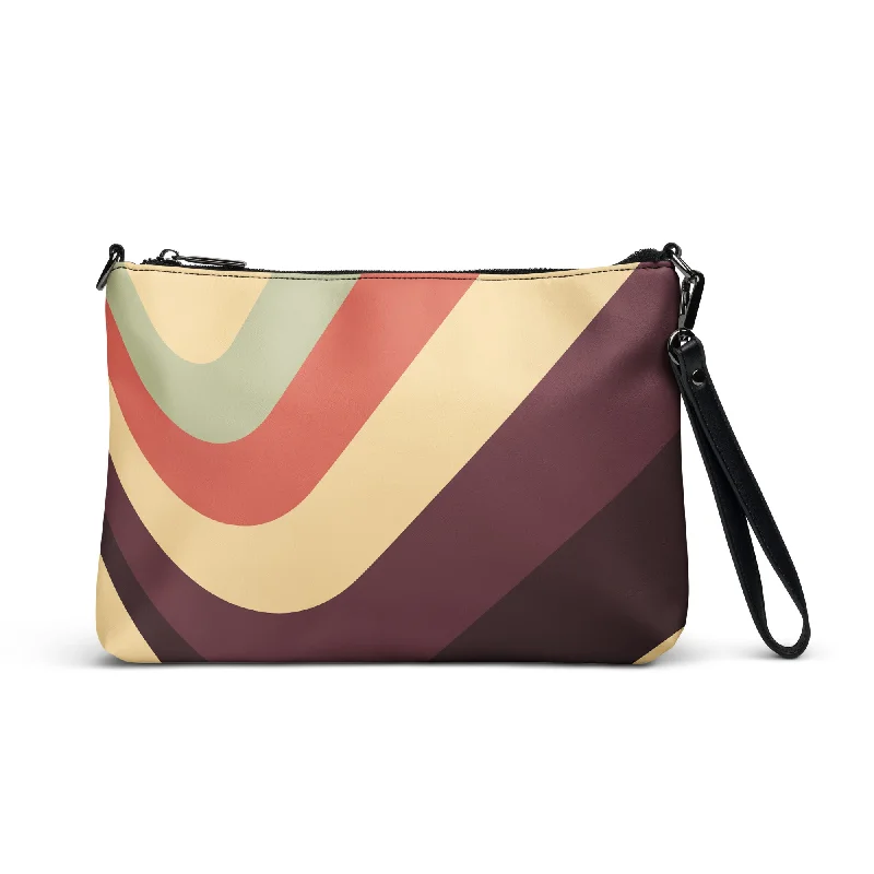 Modern Abstract Waves Handbag