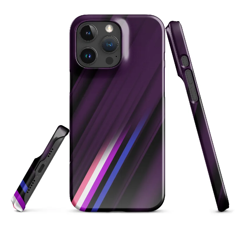Genderfluid iPhone® Diversity Bandera Cover