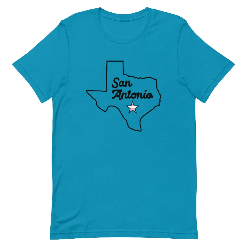 San Antonio Texas Transgender Star Tshirt