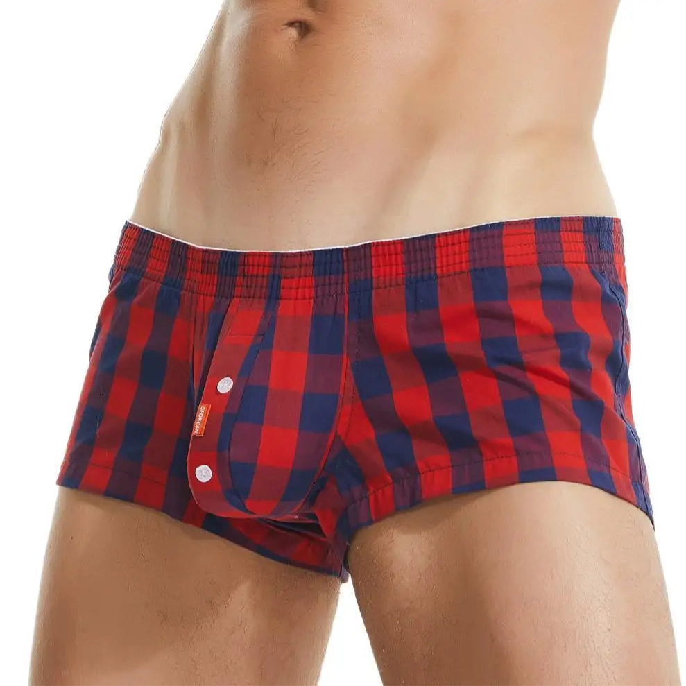 Buff & Boi Plaid Boxers