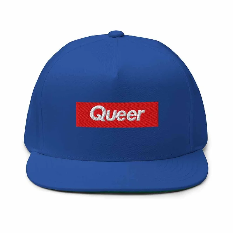 Queer Flatbill 5-Panel Snapback - Trevor Project