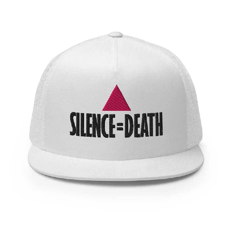 Silence = Death Mesh Flatbill - Ali Forney Center