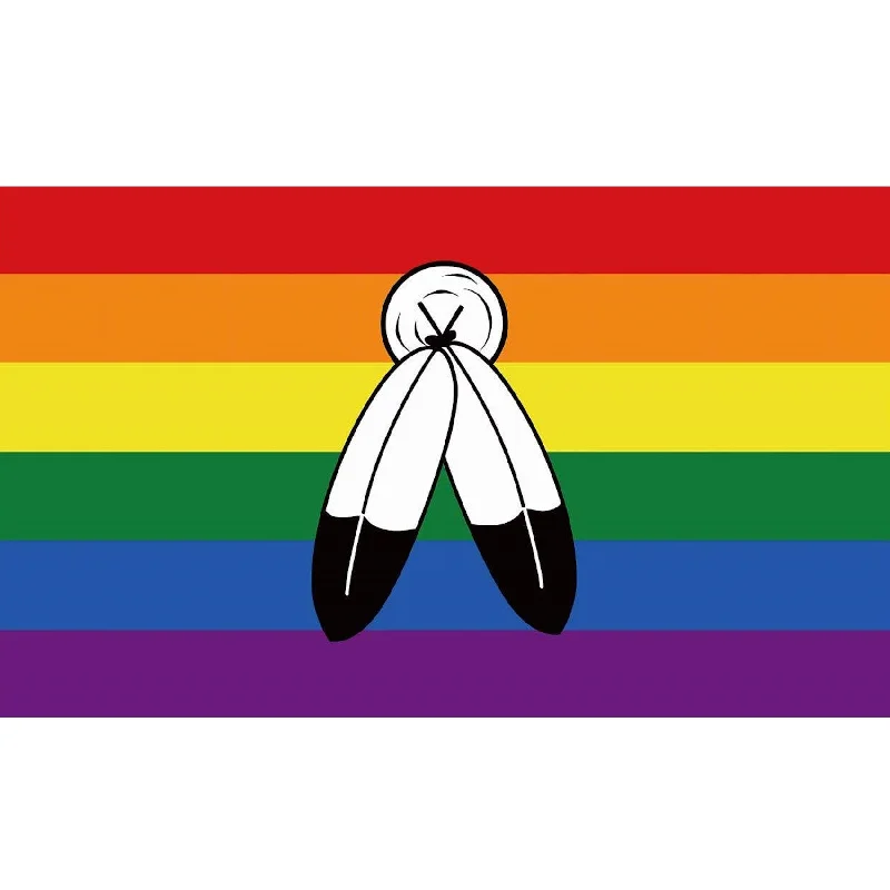 2 Spirit Pride Flag - 3x5