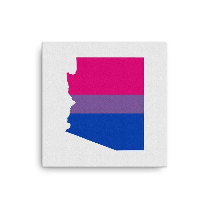 Arizona Bisexual Bi Pride Canvas Wall Art