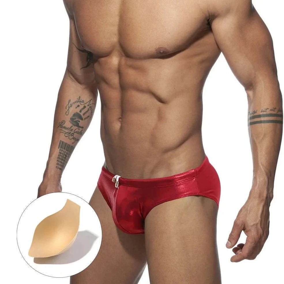 Red with Pad