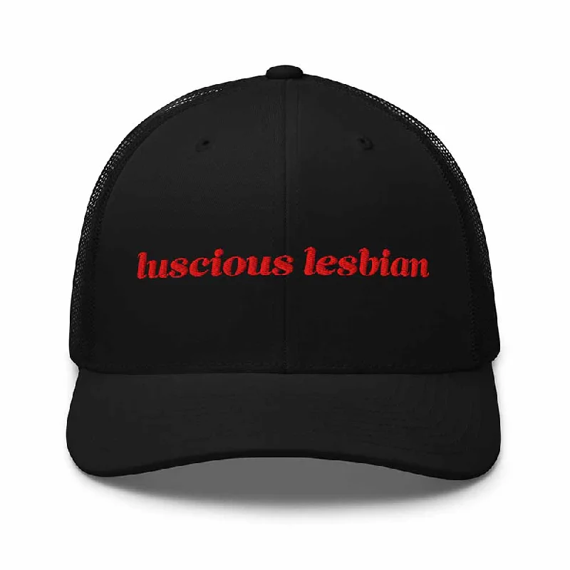 Luscious Lesbian Trucker Snapback Hat
