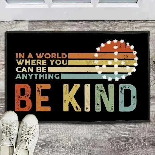 Pride Doormat In A World Where You Can Be Anything Be Kind Lgbt Doormat Gay Gift Ally Gifts Pride Doormat In A World Where You Can Be Anything Be Kind Lgbt Doormat Gay Gift Ally Gifts