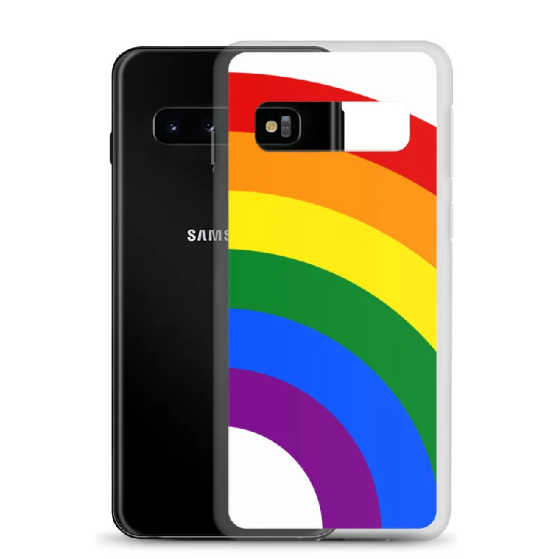 Gay Rainbow Pride Arched Large Flag LGBTQ+ Samsung Phone Case