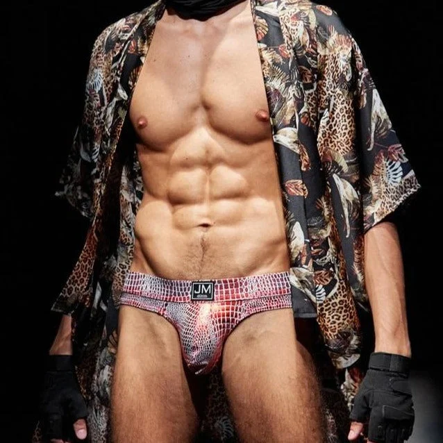 Jockmail Wild Secret Snakeskin Thong