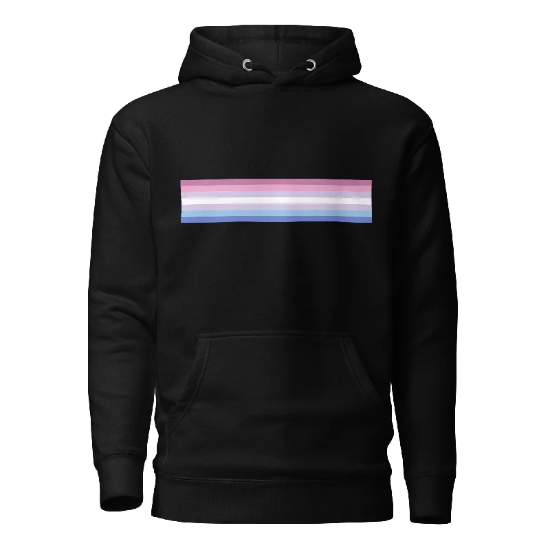 Bigender Pride Flag Hoodie