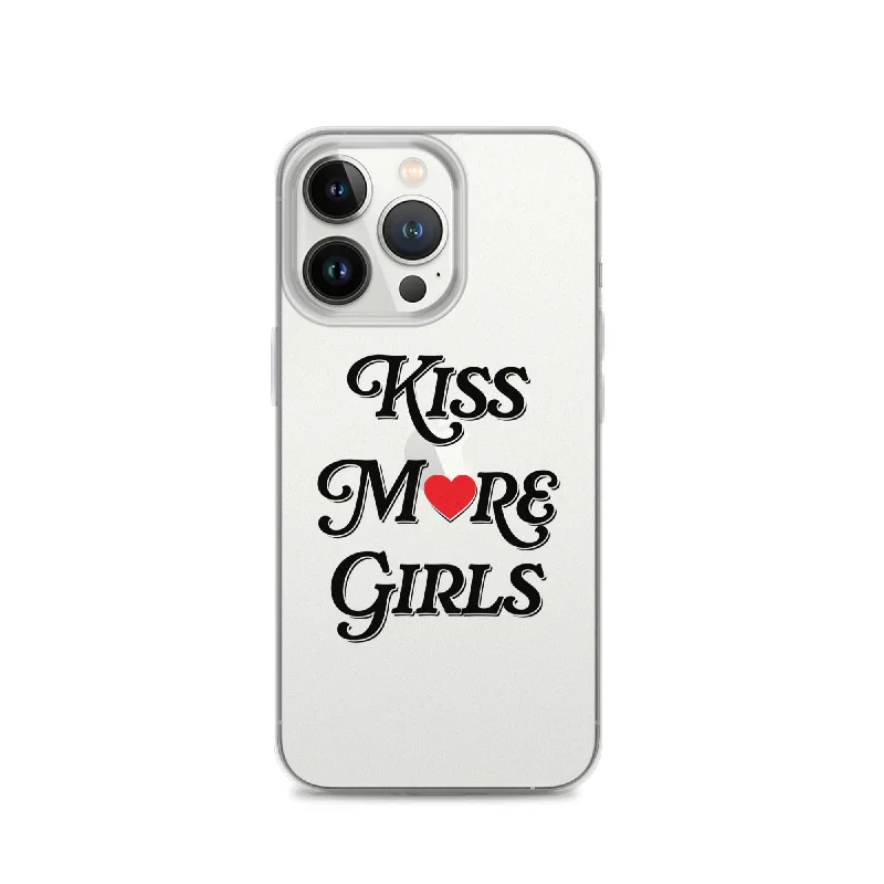 Kiss More Girls iPhone Case