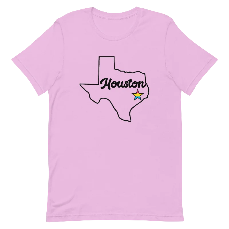 Houston Texas Pansexual Star Tee