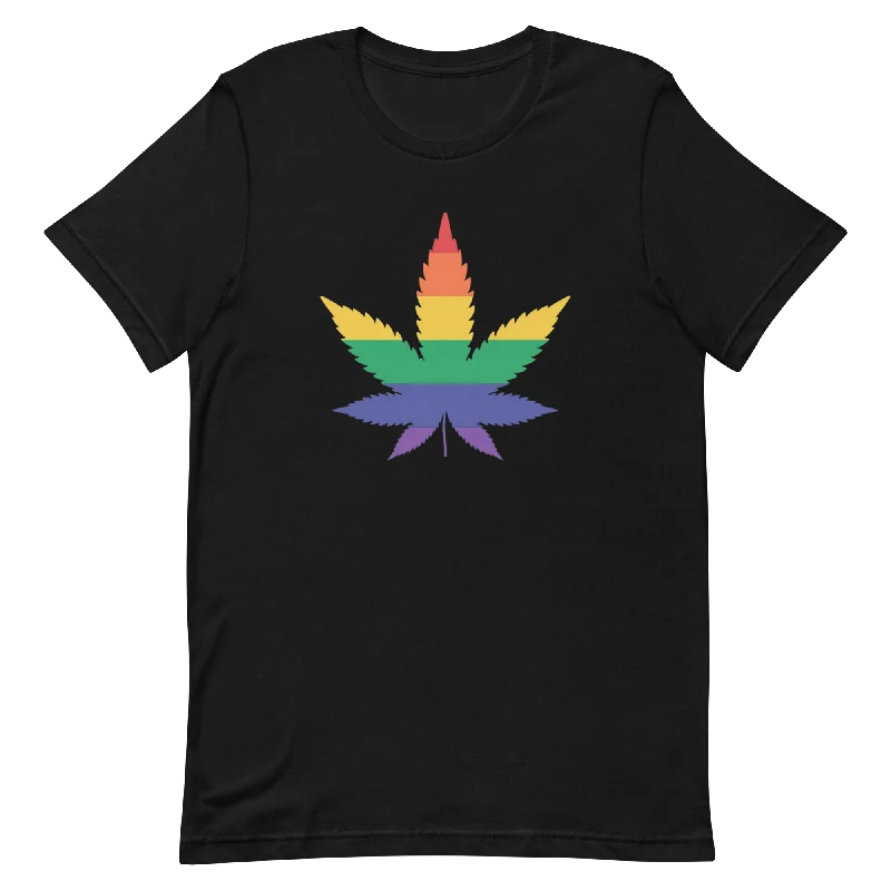 LGBTQ Pride T-Shirt - Weed