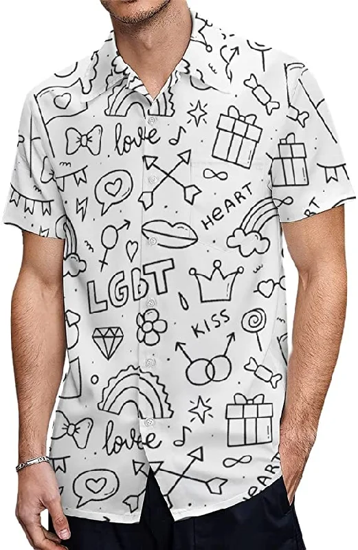 Pride Hawaiian Shirts, Pride Gay Hawaii Shirt, Lesbian Hawaiian Shirt, Gift For Lgbtq Pride Month Pride Hawaiian Shirts, Pride Gay Hawaii Shirt, Lesbian Hawaiian Shirt, Gift For Lgbtq Pride Month