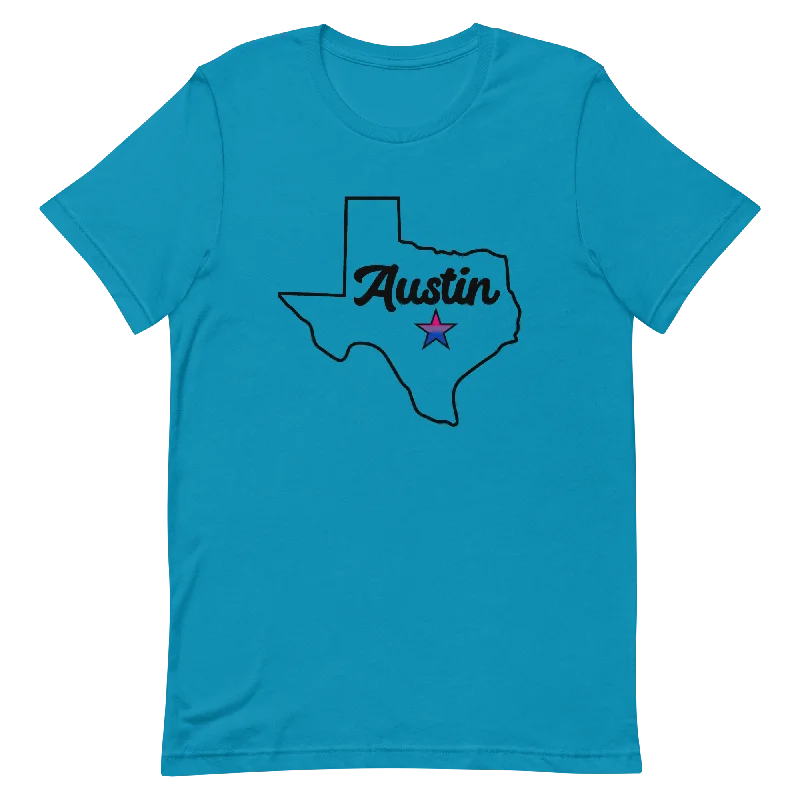 Austin Texas Bisexual Star Tee