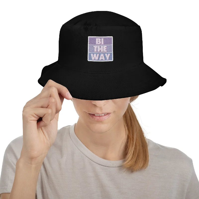 BI THE WAY Premium Embriodered Bucket Hat