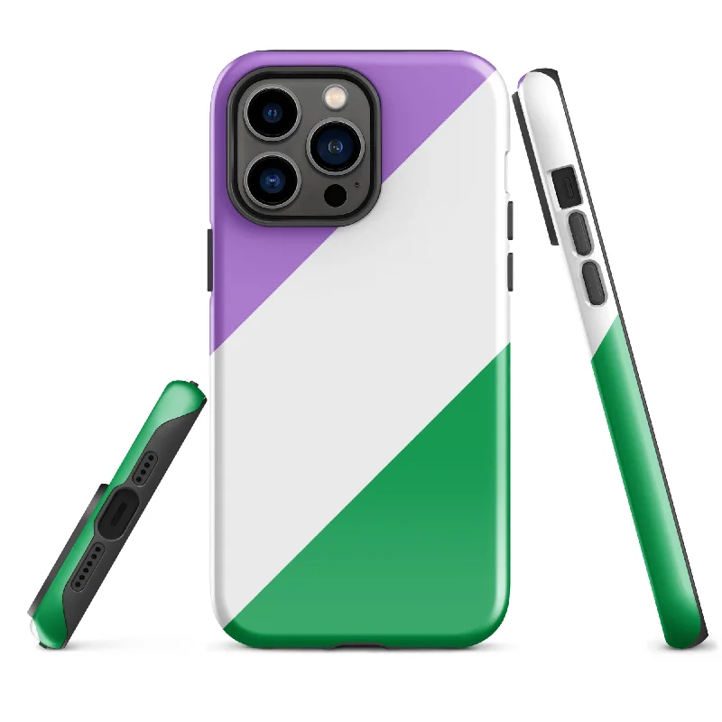 Genderqueer Pride Tough Case for Apple iPhone