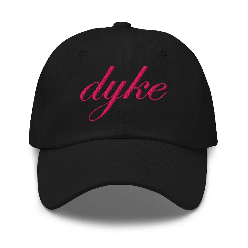 Dyke Script Twill Dad Hat