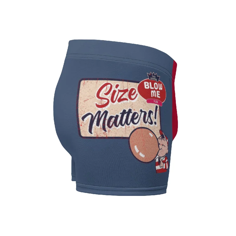 Size Matters Mens Boxer Briefs Underwear